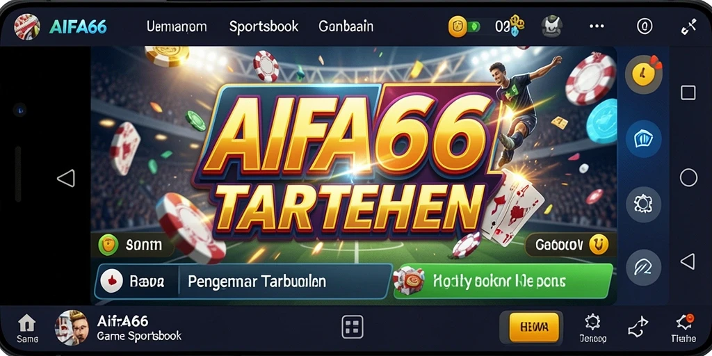 Tampilan gameplay AIFA66 yang menarik saat melakukan taruhan Sportsbook.