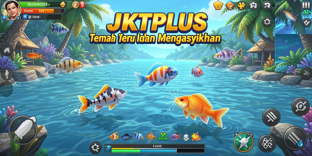 Gameplay JKTPLUS yang menarik dan penuh aksi Tembak Ikan.