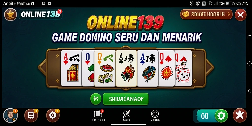 Gameplay seru domino di ONLINE138 dengan grafis menawan.