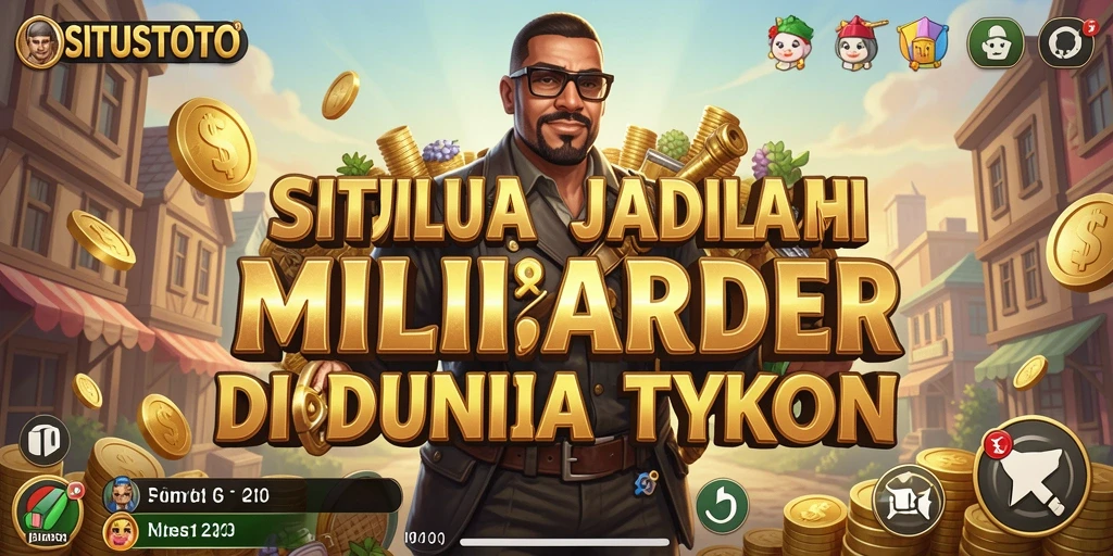 Tampilan menarik dari gameplay SITUSTOTO yang mengasah strategi bisnis.