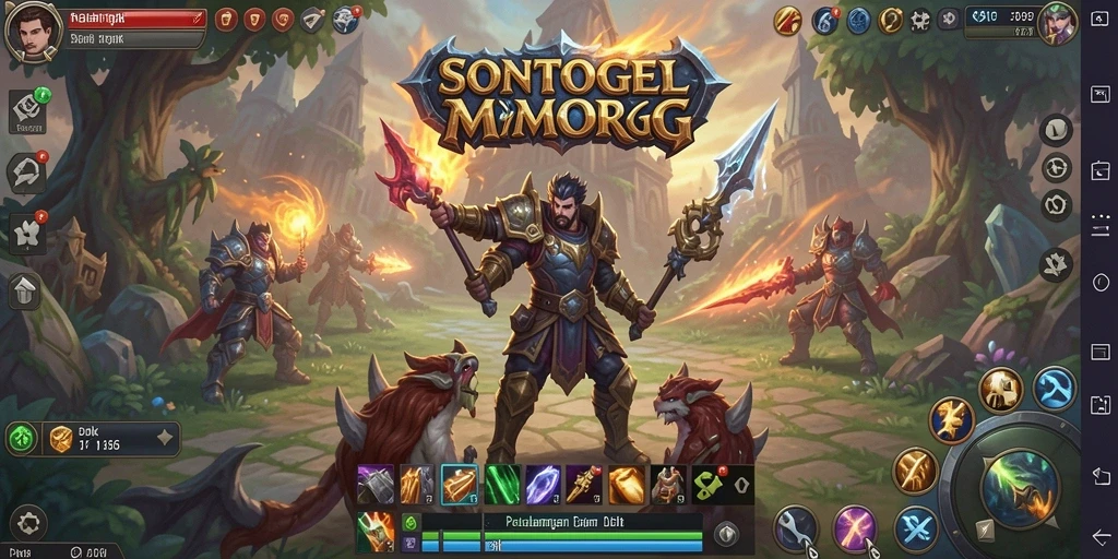 Tampilan gameplay menarik di dunia SONTOGEL yang memukau.